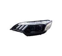 Freno Intermitente Compatible Con Fit Para Jazz 2014 Faros DRL Intermitentes Móviles Lente Doble Haz Accesorios Modificación Coche Demon Eyes