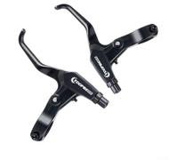 Freno LeFor Ver FR5 Aleación de aluminio para bicicletas con compatibilidad de frenos en V y freno de disco, mango extendido y mecanismo de freno finamente ajustado (negro)
