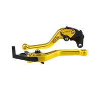 Freno Levier Embrague Extensibles Plegable para YZF 350 Banshee 1997-2008 para SR250 91 Palanca De Freno Embrague Motocicleta Mango Ajustable Accesorio Frenos Mano(Short g)