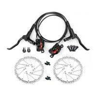 Freno manillar Compatible con frenos de disco hidráulicos Shimano MTB MT200 BR BL, rotores de 160 mm para bicicletas de montaña, pinzas de bicicleta y piezas de ciclismo.(MT200 G3 160MM)