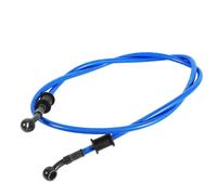 Freno manillar Manguera de freno de motocicleta de 50 cm a 120 cm, tubo de aceite de embrague de acero, compatible con ATV, Dirt Pit Bike, 5 colores, 500 mm y 600 mm(Blue 500mm)