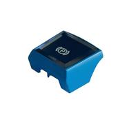 Freno Mano Cubierta Interruptor Botón P Estacionamiento Para X5 X6 F15 F16 2014-2018 Interruptor freno mano coche(AZUL)