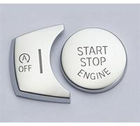 Freno mano Interruptor Compatible Con 5 6 7 Series GT5 X3 X4 X5 X6 2015 2016 2017 Botón Luz De Advertencia Coche Freno Mano Auto H Start Stop Motor Botón Perilla Cubierta Decoración Coche