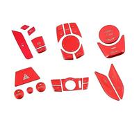 Freno mano Interruptor Compatible Con 5 Series G30 G38 2018-2023 LHD Car Control Gear Engine Start Stop Electronic Handbrake Switch Door Lock Button Cover Sticker