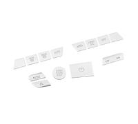 Freno mano Interruptor Compatible Con Serie 3 G20 G28 2020-2023 LHD Car Center Console Gear Engine Start Stop Electronic Handbrake Switch Button Cover Stickers