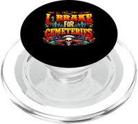 Freno Para Cementerios Halloween Fantasmas Historias Sobrenatural PopSockets PopGrip para MagSafe