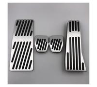 Freno Pedal CuCubierta Pedal Para Mazda3 Para Axela BP MX-30 CX30 CX50 CX60 CX70 CX80 CX90 Reposapiés De Gasolina Almohadilla Decorativa Reposapiés Freno(MT 4piece Silver)
