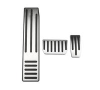freno pedal Para Tesla Model SX 2012-2022 Pedales Coche Reposapiés Freno Gas Cubierta Almohadilla Pedal(3Pcs AT with rest)