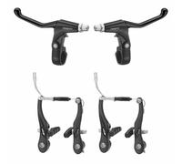 Freno v-brake P2R aluminio negro (pinzas y palancas delanteras + traseras) (kit)