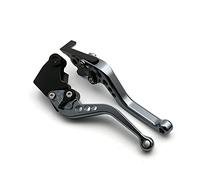Freno y Embrague para Kawasaki para Z750/Z750S 2004-2006 para ZR-7S 1999-2003 Palancas De Embrague De Freno Cortas Accesorios De Motocicleta De Mango Largo manija Embrague(Short Titanium)