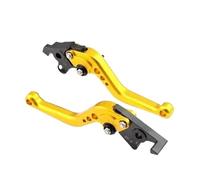 Freno Y Embrague para Pit Bikes para TDM900 para BT1100 Bulldog 2002-2003 Palancas De Embrague Freno Cortas Manijas Control CNC Motocicleta Barra Amarre Piezas De Moto(Short Gold)
