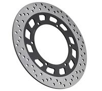 Frenos de disco Rotor Disco Freno Delantero Izquierdo De 282 Mm Motocicleta Para YAMAHA GTS1000 SRV250 TDR125 XP500 XT600 XTZ660 XV1100 XV125 XV250 Virago moto Discos Freno Kit De Rotor