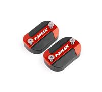 Frenos Delantero Cubierta Tanque Accesorios para NMAX 125 155 2015-2021 2022, Cubierta De Depósito Líquido Frenos Delantero para Motocicleta, Protector Tapa