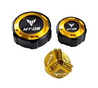 Frenos Delantero Cubierta Tanque para MT 09 MT-09 Mt09 SP 2021-2024 Accesorios De Motocicleta Tapa Líquido Frenos Delantero Y Trasero Protección Tapón Llenado Aceite