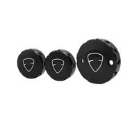 Frenos Delantero Cubierta Tanque para para Multistrada 1200 1260 V4 Freno Delantero Trasero Embrague Fliud Depósito Cubierta del Tanque De Combustible Tapa Protector Aceite Accesorios