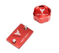 Frenos Delantero Cubierta Tanque Tapa De Depósito Líquido Frenos Delantero Y Trasero, Válvula Neumático para MT07 MT-07 MT 07 FZ07 2015-2021 2022 2023 2024