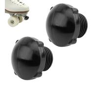 Frenos para Patines Tapones Antideslizantes Resistentes al Desgaste con | 16mm Tapones De Freno Para Patines Cuad Para Mujer Hombre Patinaje En Pista Ritmo Freestyle Giros Y