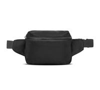 Frenou Riñonera de moda para mujeres y hombres, con correa ajustable para viajes, correr, 2 L, color negro