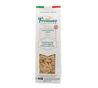 FRENTANA - Mezze penne lisce de sémola de trigo duro Cappelli, extruido en bronce, secado lento, pasta italiana, elaboración artesanal, paquete de 12x500g