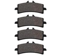 Frente Brake Pads Parte de reemplazo de la Moto para el Sistema de frenado del Frente Compatible con Diavel ABS Carbon Chromo Strada 2011-2014(2 Pair 447)