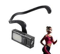 Frente de senderismo para adultos, lámpara de caza de alcance en el oído, linterna frontal LED recargable para carreras caza hombres mujeres caminando camping