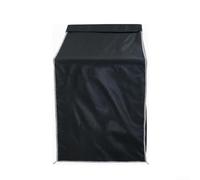 Frente para la cubierta de la lavadora del cargador 75x73cm Tela resistente | Poliéster impermeable, bloquea la lluvia y la humedad, evita el óxido, ajuste de 75 x 73 x 110 cm, compatible con carga