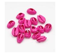 FREOJGU Decoración con Conchas 10 Uds. De Conchas de mar Naturales Cortadas con Venas Doradas for fabricación joyería, Manualidades DIY, decoración del hogar, Concha, Playa, 10-20mm(B04119)