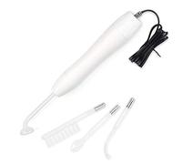 Fréquence des soins du cuir chevelu du visage Sondes de l'appareil à high fricence Dissolvant de taches de peau Masseur de l'acné de 4 électrodes Elitzia ETSR002 (lila)