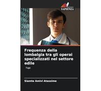 Frequenza della lombalgia tra gli operai specializzati nel settore edile: Togo