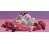 Fresa 5D Diamond Painting, Color Diamond Painting Adultos, DIY Cuadro Diamante Accesorios, 5D Dibujos con Diamantes Art Kit Manualidades Adultos, Regalo, Primavera Decoracion Hogar, 110x50cm 2-4820