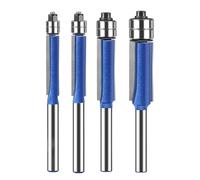 Fresa a rascar, 4 piezas para cortar precisamente - Fresas de corte afilador, para superficies de bordes y ranuras, trabajo de madera laminada y puerta de aluminio