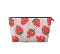 Fresa, Bolsa de artículos de tocador Bolsa de Maquillaje Bolsa de cosméticos Bolsa de artículos de tocador de Viaje portátil