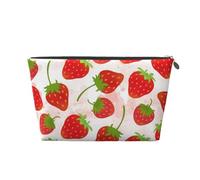 Fresa, Bolsa de artículos de tocador Bolsa de Maquillaje Bolsa de cosméticos Bolsa de artículos de tocador de Viaje portátil