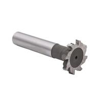 Fresa con ranura en T, fresa de extremo de metal CNC de diámetro de corte de 28-35 mm for acero, cobre y aluminio(28 * 12 * 16 * 90mm)