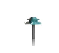 Fresa de 1 pieza, 1/4 ", 1/2", 6mm, 8mm, broca enrutadora de espiga de madera con vástago, broca enrutadora de inglete de bloqueo de 45 grados for herramienta de carpintería de carpintero(8x35mm)