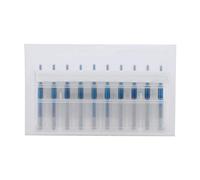 Fresa de 10 piezas de metal duro de grano fino, para máquina CNC (1,5 mm)