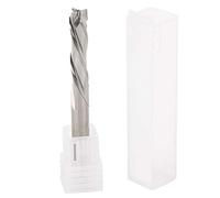 Fresa de 3 flautas, herramienta de fresado CNC de acero de tungsteno, cortador de corte de aluminio con mango redondo para máquina CNC, mecanizado de precisión para materiales no