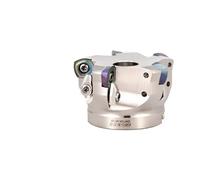 fresa de 90 grados, Cabezal de fresado frontal ASRF12 ASRF15 de 50-160 mm, insertos SDMT1205 SDMT1505, portaherramientas FMB(ASRF15-63-25.4-4T)