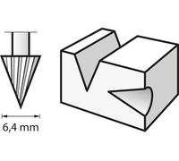 Fresa De Alta Velocidad De 6,4 Mm BOSCH