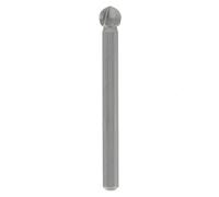 Fresa de alta velocidad Mod. 114 (Diámetro cabeza: 7,8 mm, Cabeza esférica, Metal duro, 2 ud.)