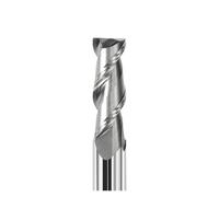 Fresa de aluminio HRC55, dos flautas de acero de tungsteno brillante, fresa de extremo de carburo de tungsteno brillante, 2 flautas, Herramientas CNC, 1 Uds.(3.5x11x4x50x2T)