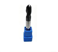 Fresa de cabeza de bola de carburo de 6 mm HRC45, 2 cortes, revestimiento AlN R3.0, vástago 6 mm L50 mm para acero, acero de aleación, molde, fresado CNC, herramienta de trabajo de metal