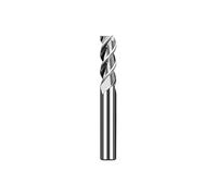 Fresa de carburo de tungsteno HRC45/55 de 3 flautas D6-d20, 1/5/10 piezas, for herramientas CNC, panel compuesto de aluminio y carburo sólido.(1pc HRC55 3F,D16xD16x150L)