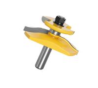 Fresa de carburos multiusos de doble cara para un corte preciso en carpintería, lo que permite un reemplazo simple y fácil de cambiar la broca