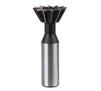 Fresa de cola de golondrina HSS con vástago recto, fresa de vástago, mecanizado de metal, herramienta de conformado, fresa de inmersión