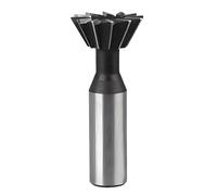 Fresa de cola de milano 45 55 60 grados HSS Fresas de extremo de acero de alta velocidad CNC Máquina de enrutador Bit cortador de metal herramienta de ranurado-12x45 grados