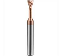 Fresa de cola de milano de carburo, fresa de extremo con ranura en T de 30/45/60 grados for acero y aluminio, diámetro de 2-12 mm - 1 pieza(D8x60xD8x60Lx4F Steel)