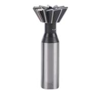 Fresa de cola de milano HSS, fresa de extremo, ángulos de 45, 55 y 60 grados, vástago recto, broca CNC de 10mm, 12mm, 16mm, 20mm, 25mm, 30mm, 40mm, 50mm, 60mm(25mm x60Degree)