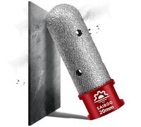 Fresa de Diamante 20mm Broca de Fresado para Baldosas para Agrandar dar Forma y Esmerilar Agujeros en Cerámica Azulejos Porcelana Mármol Granito Encimera de Piedra (M14 Rosca)
