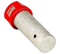 Fresa de Diamante SENDI - Perforar, Ampliar, Perfilar, Cantear Hoyos en Porcelana, Cerámica, Mármol, Granito - Rapida y Precisa Ampliacion y Ajuste de Agujeros (20XM14)